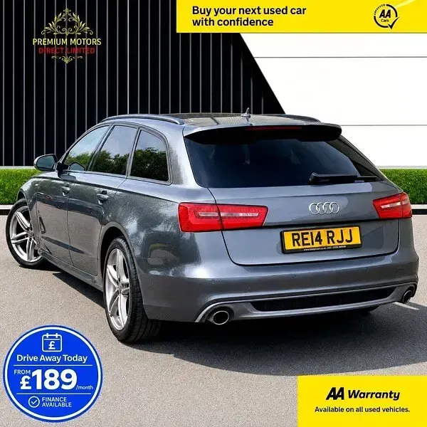 Used Audi A6 S-Line 2014 Grey Estate