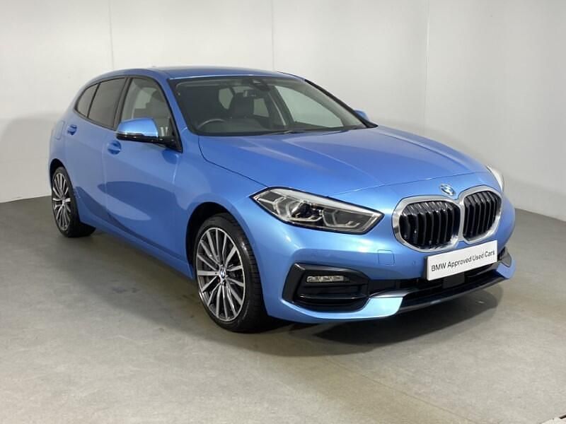 Blue Used 2021 BMW 118 Sport Line Hatchback | £18,950 (Fair price) - Image 1/4