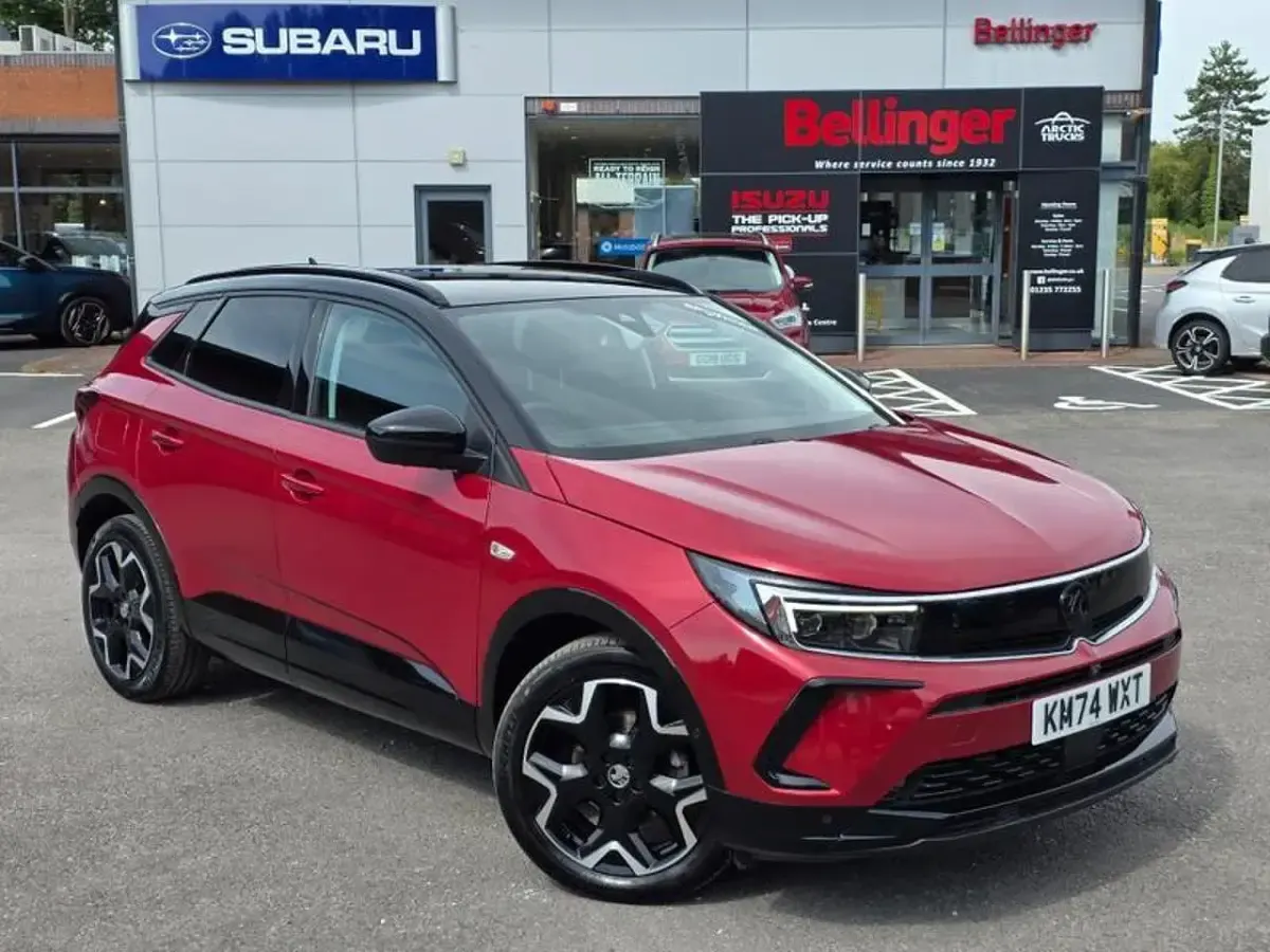 Used Vauxhall Grandland X Ultimate 128 HP (94 kW) 2024 Red SUV