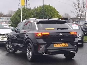 Used VW T-Roc R-line 150 HP (110 kW) 2022 Black SUV