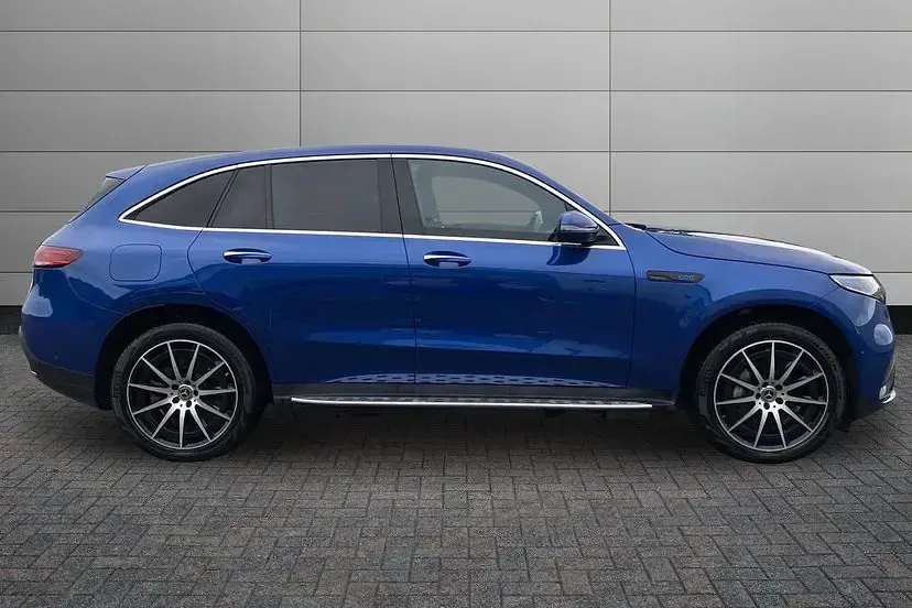 Used Mercedes EQC400 AMG line 300 kW (408 HP) 2023 Spectral blue SUV