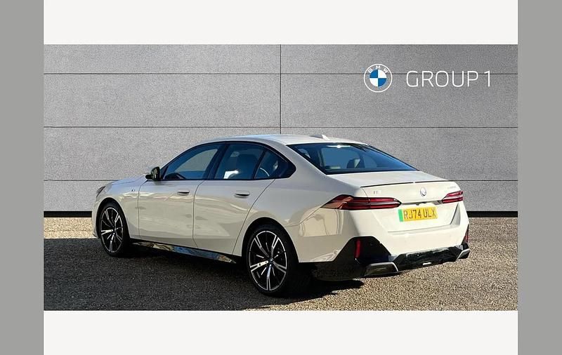 Used BMW i5 M Sport 250 kW (340 HP) 2024 White Sedan