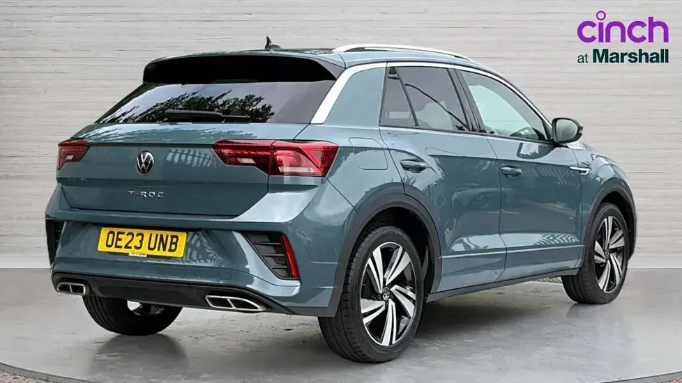 Used VW T-Roc R-line 150 HP (110 kW) 2023 Blue SUV