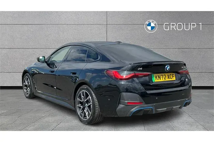 Used BMW i4 M Sport 250 kW (340 HP) 2022 Black Sedan