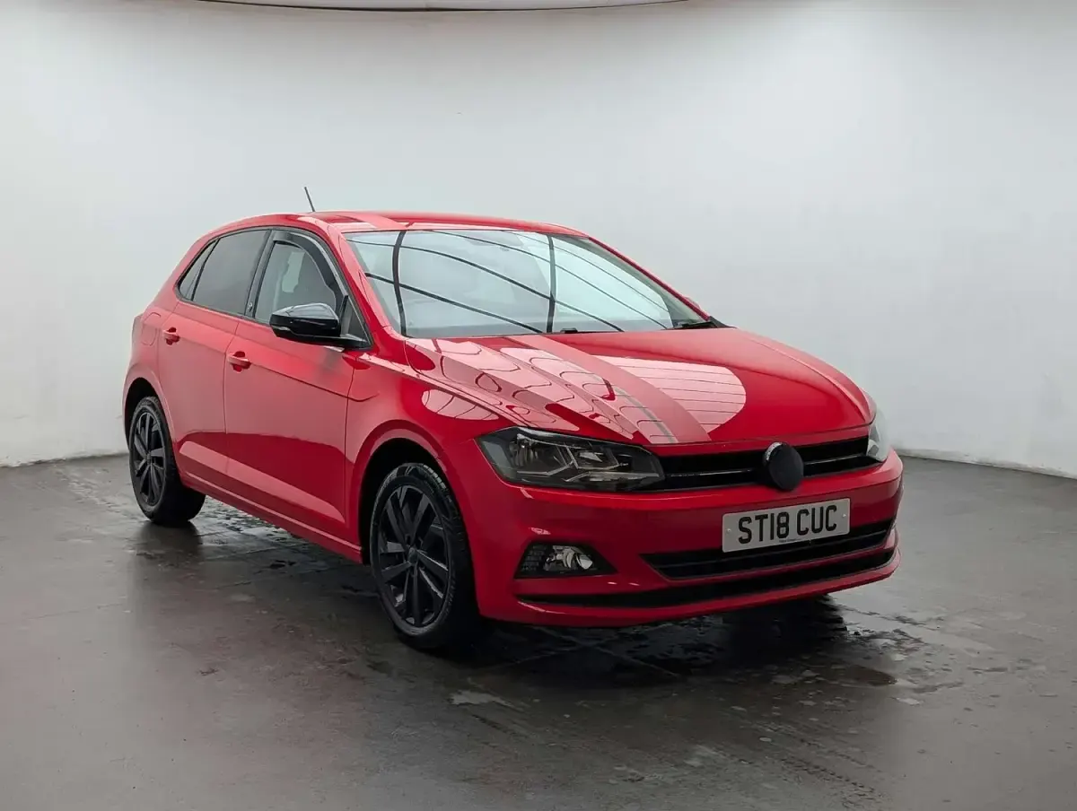Used VW Polo Beats 95 HP (69 kW) 2018 Red Hatchback