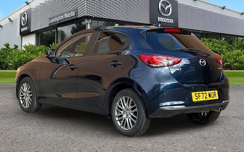Usado Mazda 2 Inclusive 90 HP (66 kW) 2022 Azul Citadino