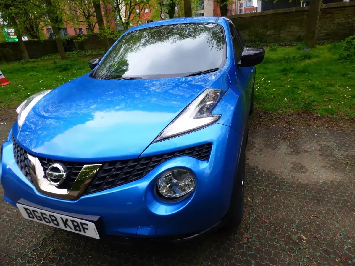 Used Nissan Juke 112 HP (82 kW) 2018 Blue SUV