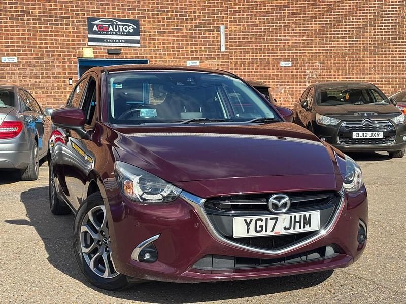 Used Mazda 2 Inclusive 2017 Red Hatchback