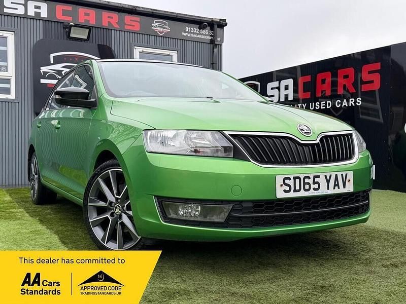 Used Skoda Rapid Sport 2015 Green Hatchback