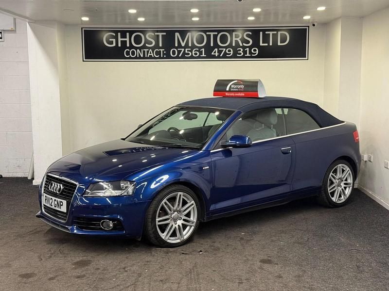 Blue Used 2012 Audi A3 Cabriolet S-Line Cabriolet | £4,350 (Good price) - Image 1/4