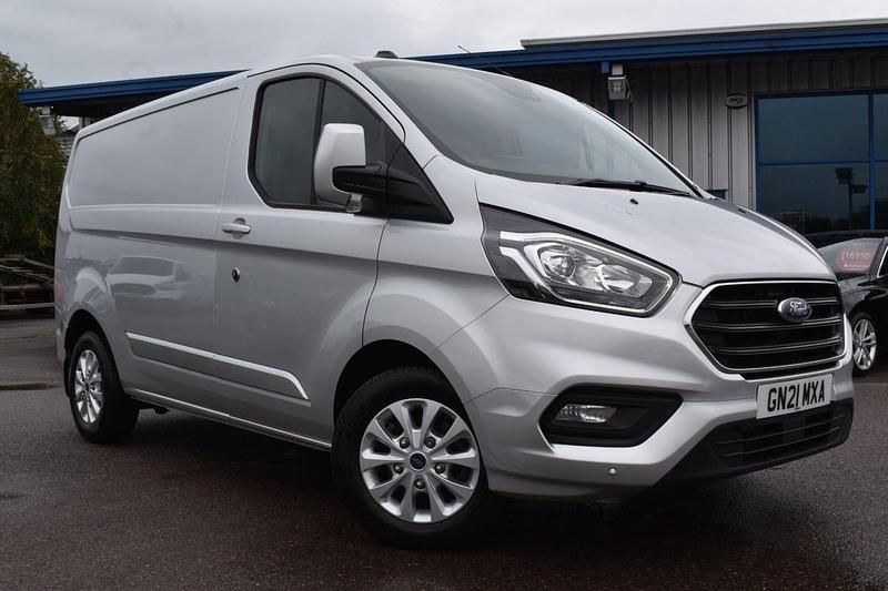 Silver Used 2021 Ford Transit Custom Limited | £15,995 (Fair price) - Image 1/4