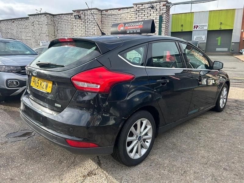 Used Ford Focus Titanium 2015 Black Hatchback
