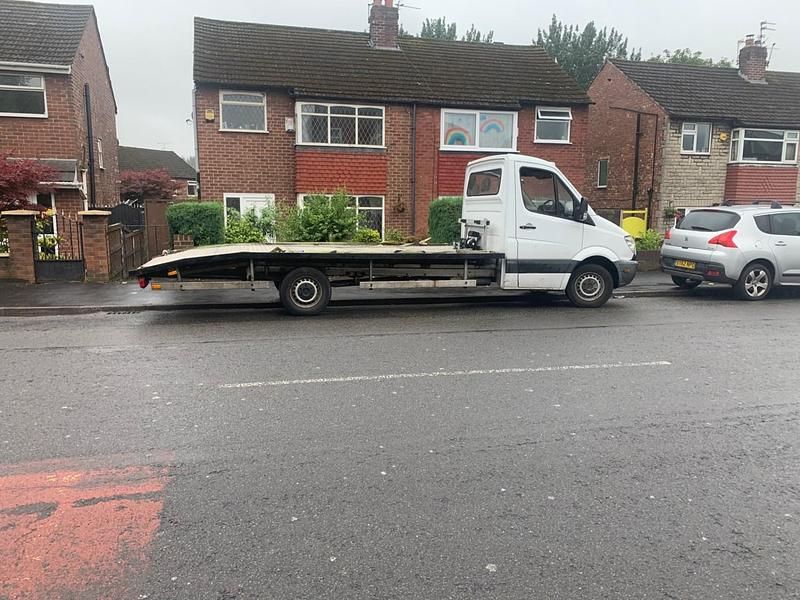 Begagnad Mercedes Sprinter 2010 Vit Van