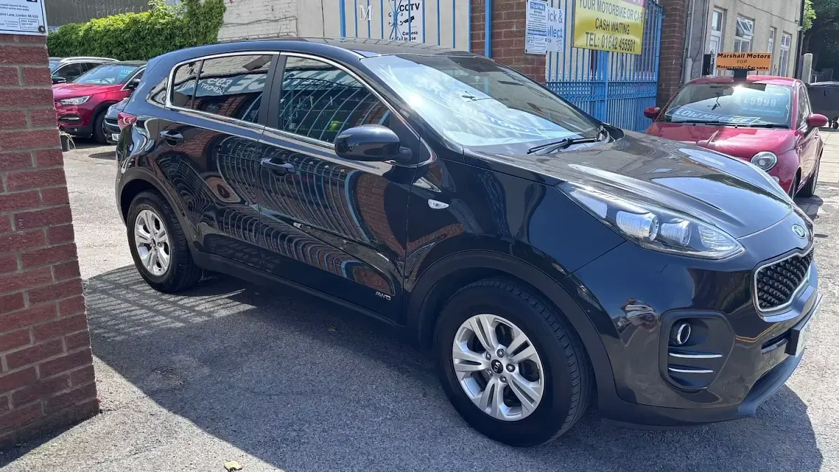 Used Kia Sportage 136 HP (100 kW) 2017 Black SUV
