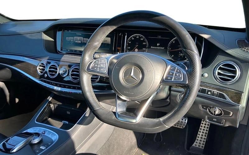 Used Mercedes S350L AMG line 258 HP (189 kW) 2015 Silver Sedan