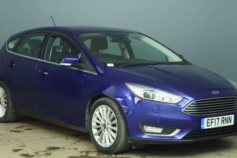 Used Ford Focus Titanium X 150 HP (110 kW) 2017 Blue Hatchback