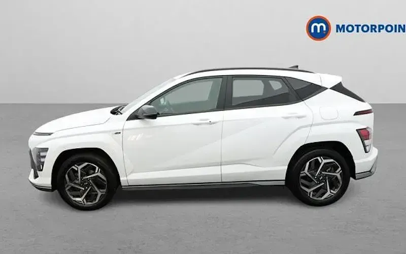Used Hyundai Kona N Line 137 HP (100 kW) 2025 White SUV