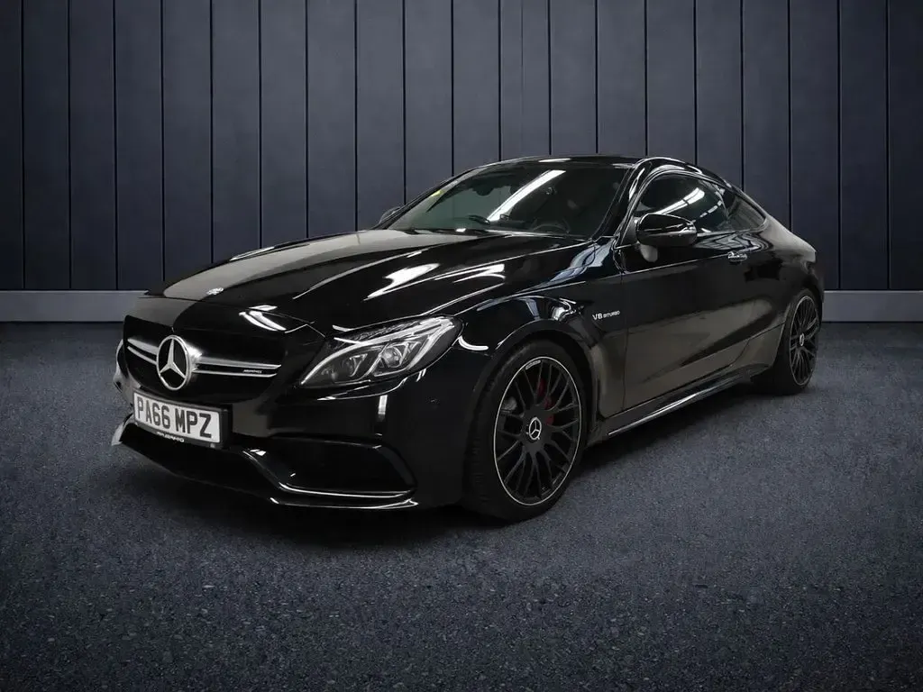 Used Mercedes C63 AMG Premium 510 HP (375 kW) 2016 Black Coupe
