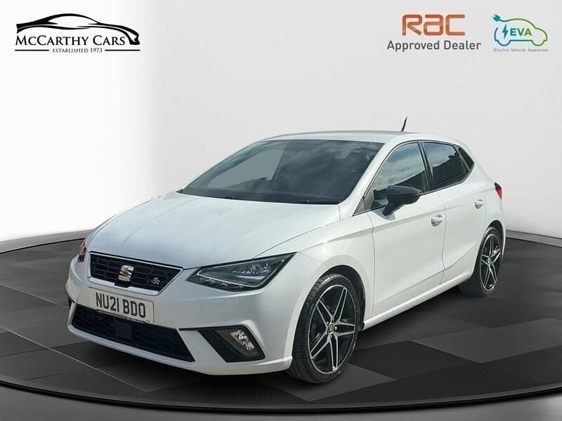 White Used 2021 Seat Ibiza FR Sport Hatchback | £12,295 (Fair price) - Image 1/2