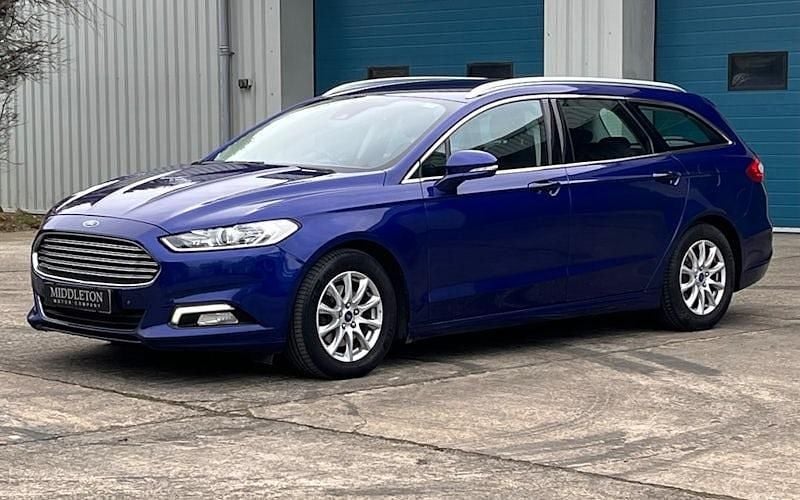 Used Ford Mondeo Titanium 150 HP (110 kW) 2016 Blue Estate