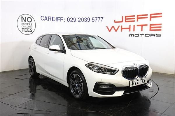 White Used 2021 BMW 118 Sport Line Hatchback | £18,488 (Fair price) - Image 1/4