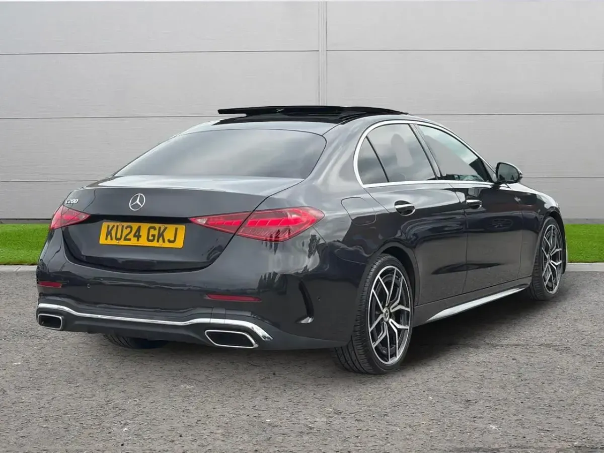Used Mercedes C200 AMG line 221 HP (162 kW) 2024 Grey Sedan