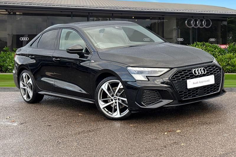 Black Used 2022 Audi A3 Edition .1 Sedan | £23,890 (Fair price) - Image 1/4