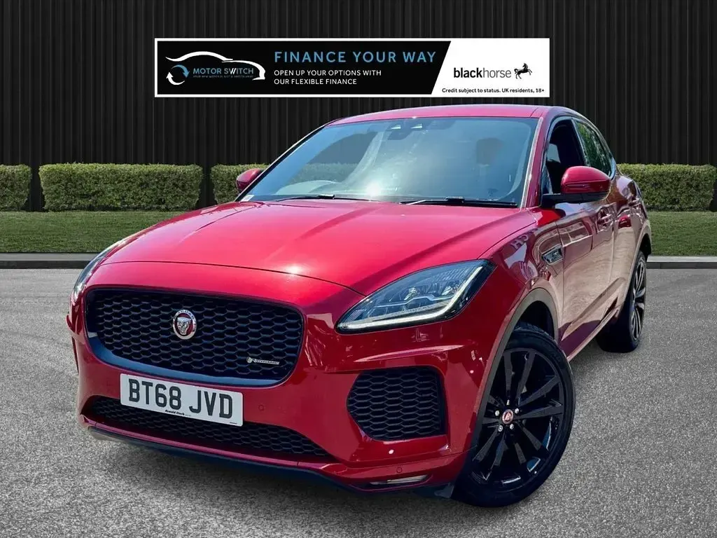 Used Jaguar E-Pace R-Dynamic 150 HP (110 kW) 2018 Red SUV