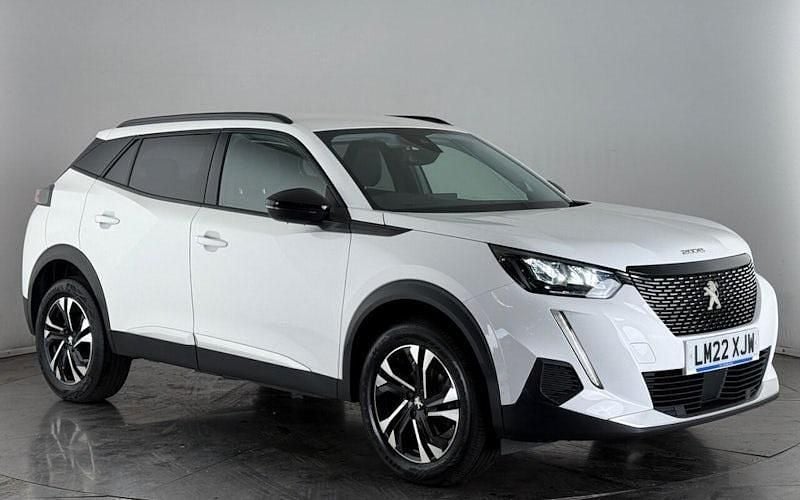 White Used 2022 Peugeot 2008 Allure Premium SUV | £13,850 (Good price) - Image 1/3