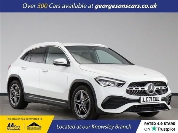 White Used 2021 Mercedes GLA180 AMG line SUV | £22,250 (Fair price) - Image 1/1