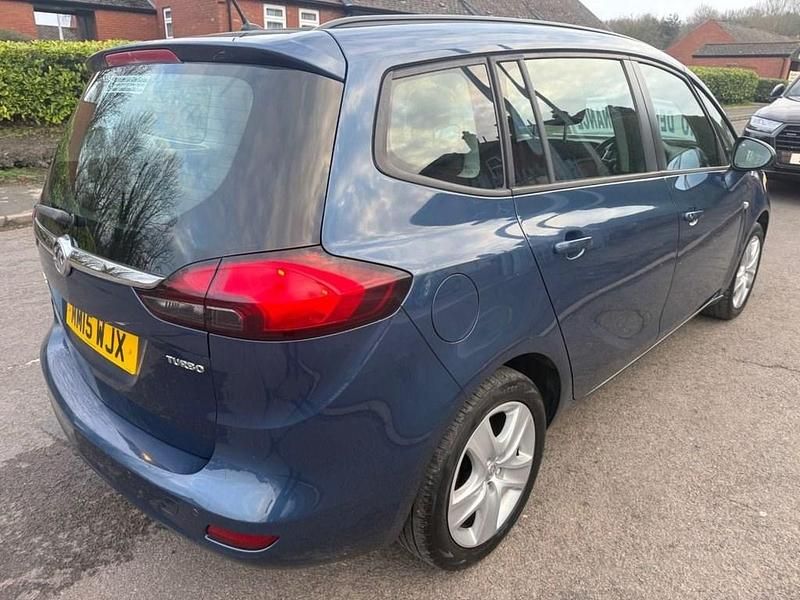 Used Vauxhall Zafira Tourer 140 HP (102 kW) 2015 Blue MPV