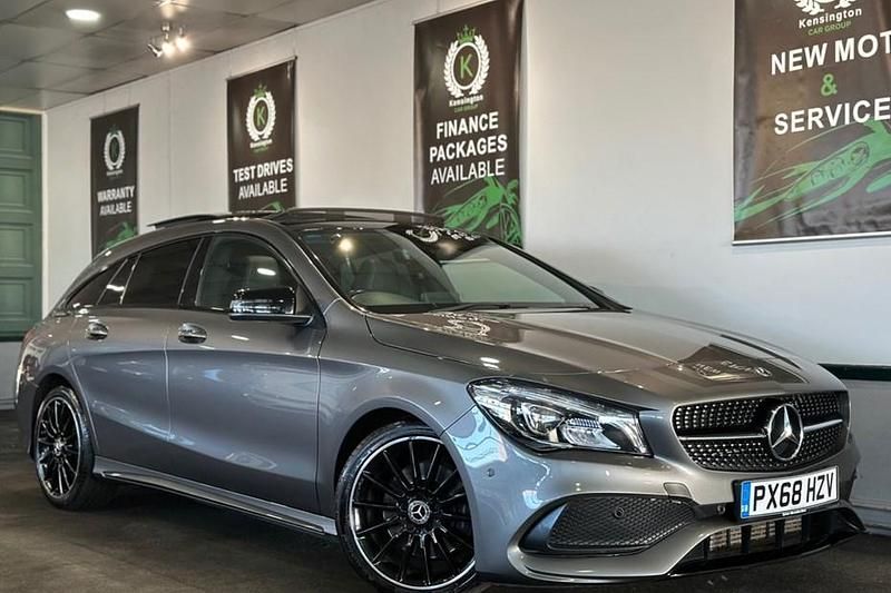 Used Mercedes CLA220 AMG line 2018 Grey Sedan