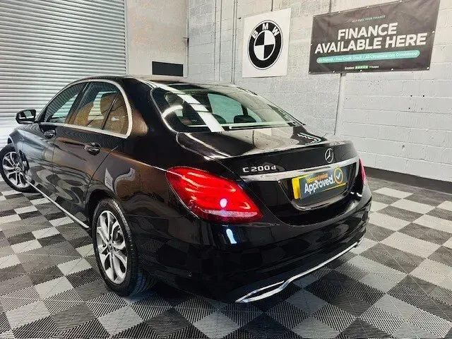 Used Mercedes C200 2019 Black Sedan
