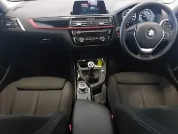 Used BMW 118 Sport Line 136 HP (100 kW) 2019 Black Hatchback