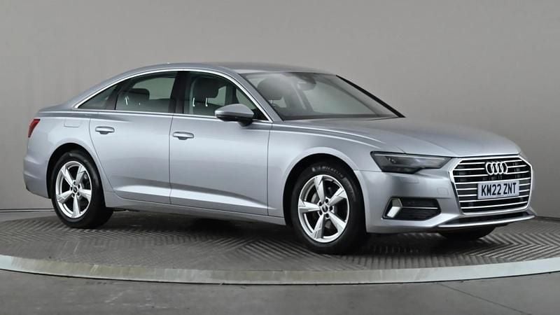 Silver Used 2022 Audi A6 Sport Sedan | £20,898 (Good price) - Image 1/4