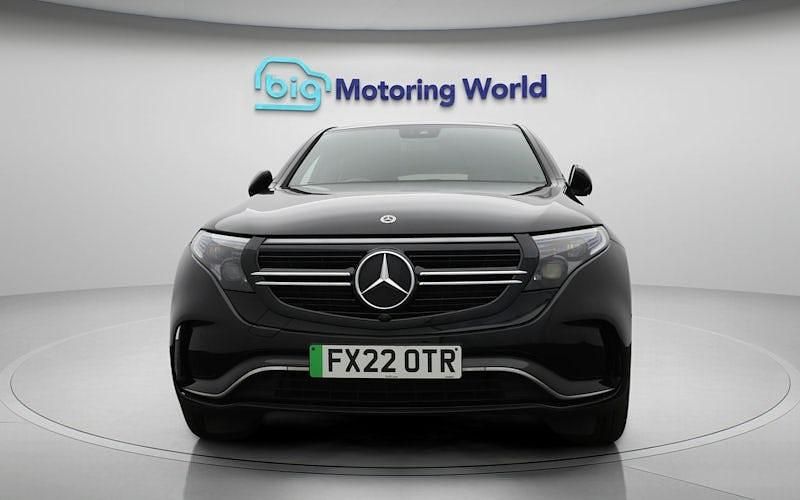 Used Mercedes EQC400 AMG line 300 kW (408 HP) 2022 Black SUV