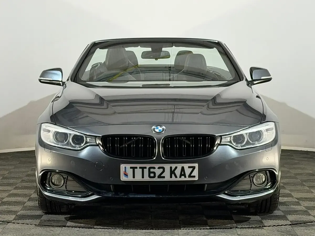 Used BMW 420 Cabriolet Sport Line 185 HP (136 kW) 2014 Grey Cabriolet
