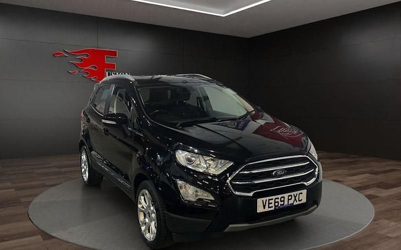 Usado Ford Ecosport Titanium 125 HP (91 kW) 2019 Preto SUV