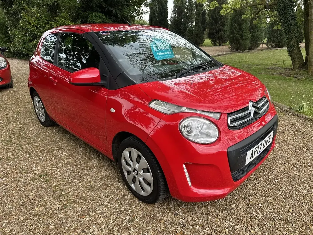 Used Citroën C1 Feel 2017 Red Hatchback