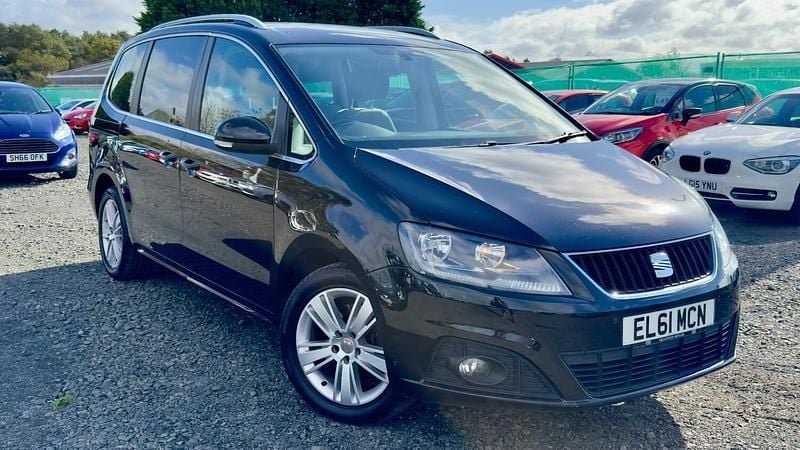 Black Used 2015 Seat Alhambra Ecomotive MPV | £6,595 (Fair price) - Image 1/3