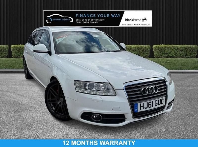 White Used 2011 Audi A6 S-Line Estate | £3,495 (Fair price) - Image 1/4