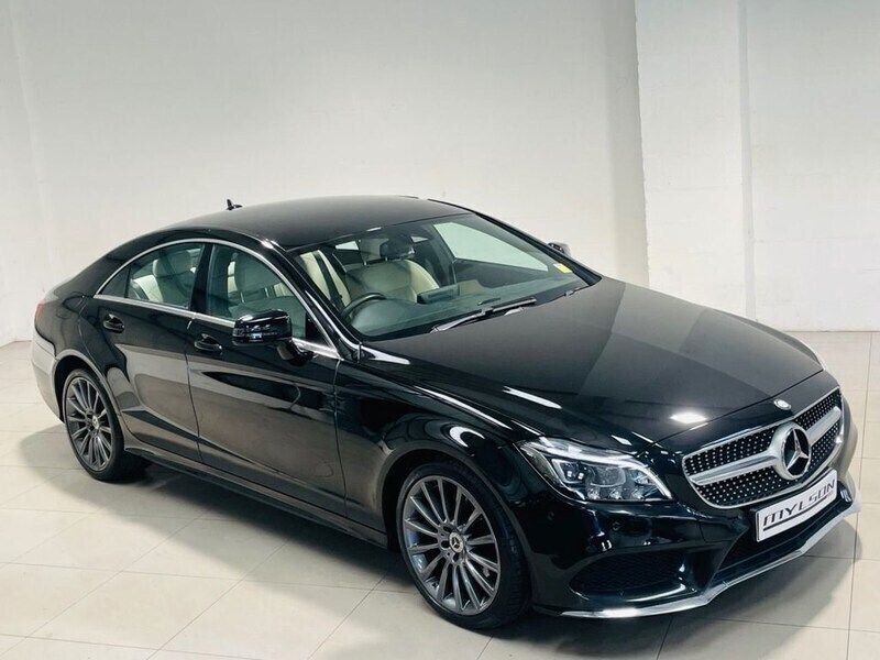 Black Used 2016 Mercedes CLS220 AMG line Coupe | £13,300 (Fair price) - Image 1/4