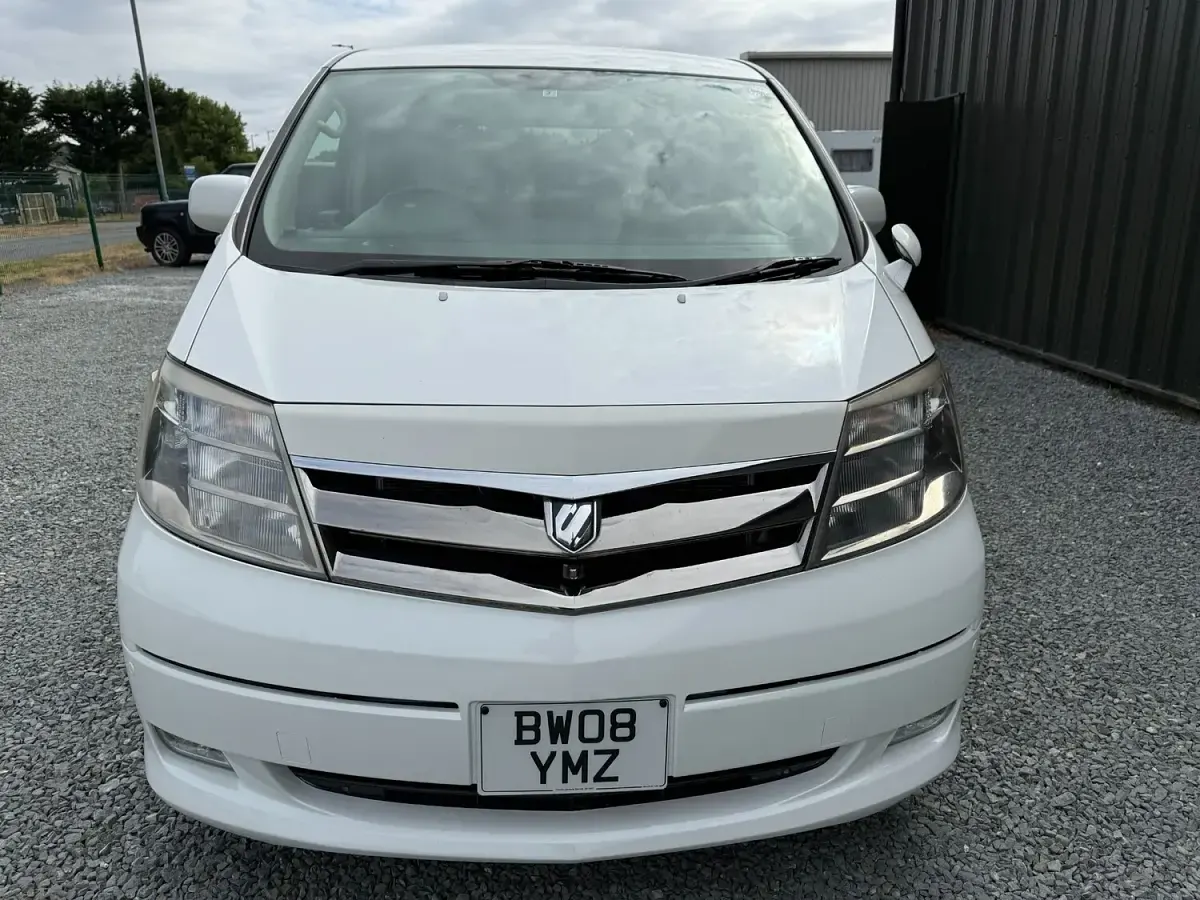 Used Toyota Alphard 2008 White MPV