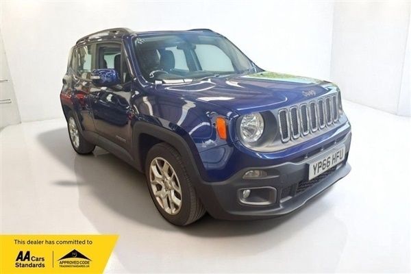 Blue Used 2017 Jeep Renegade Longitude SUV | £8,490 (Good price) - Image 1/1