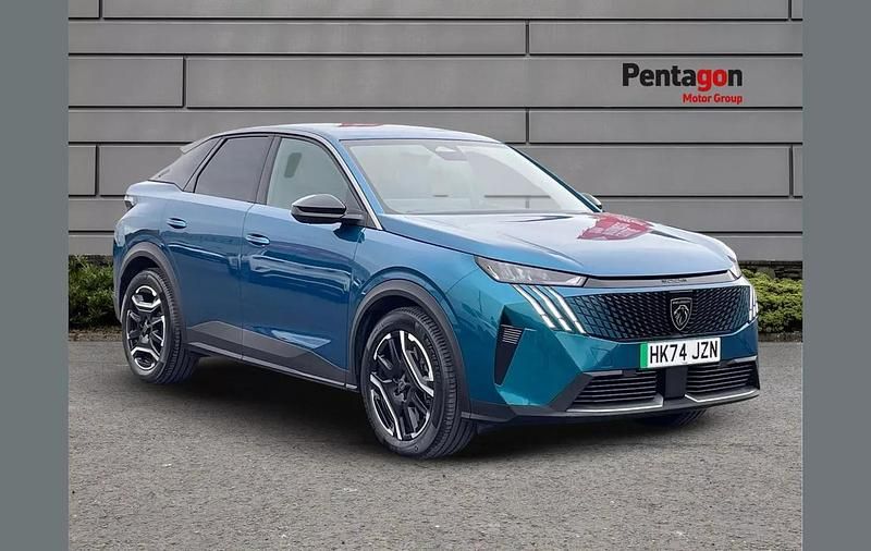 Blue Used 2024 Peugeot e-3008 Allure SUV | £24,990 (Super price) - Image 1/4