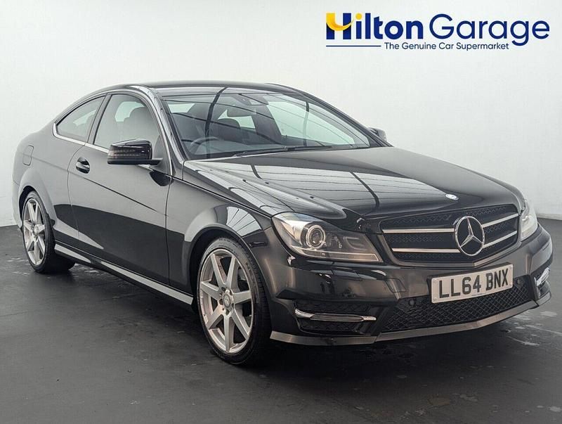 Black Used 2015 Mercedes C180 Sport Edition Coupe | £8,550 (Super price) - Image 1/4