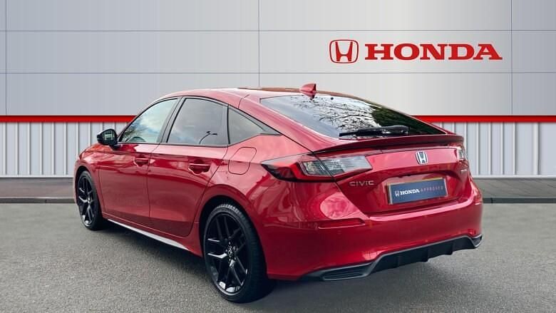 Used Honda Civic Hybrid 143 HP (105 kW) 2024 Red Hatchback