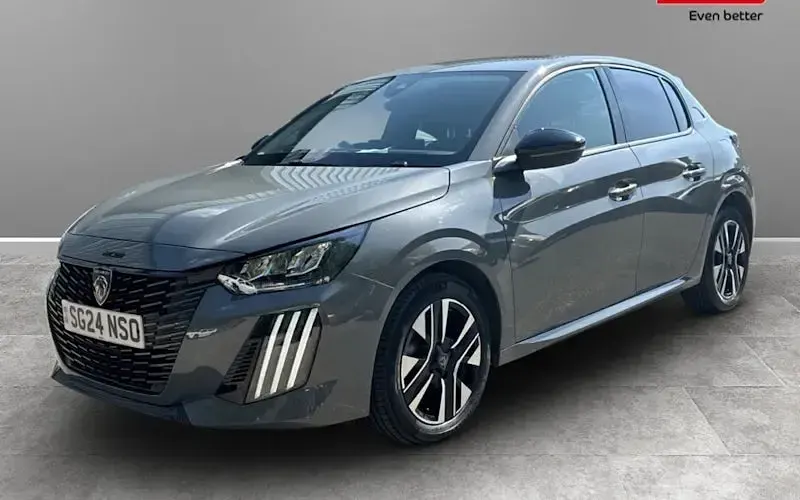 Used Peugeot 208 Allure 101 HP (74 kW) 2024 Grey Hatchback