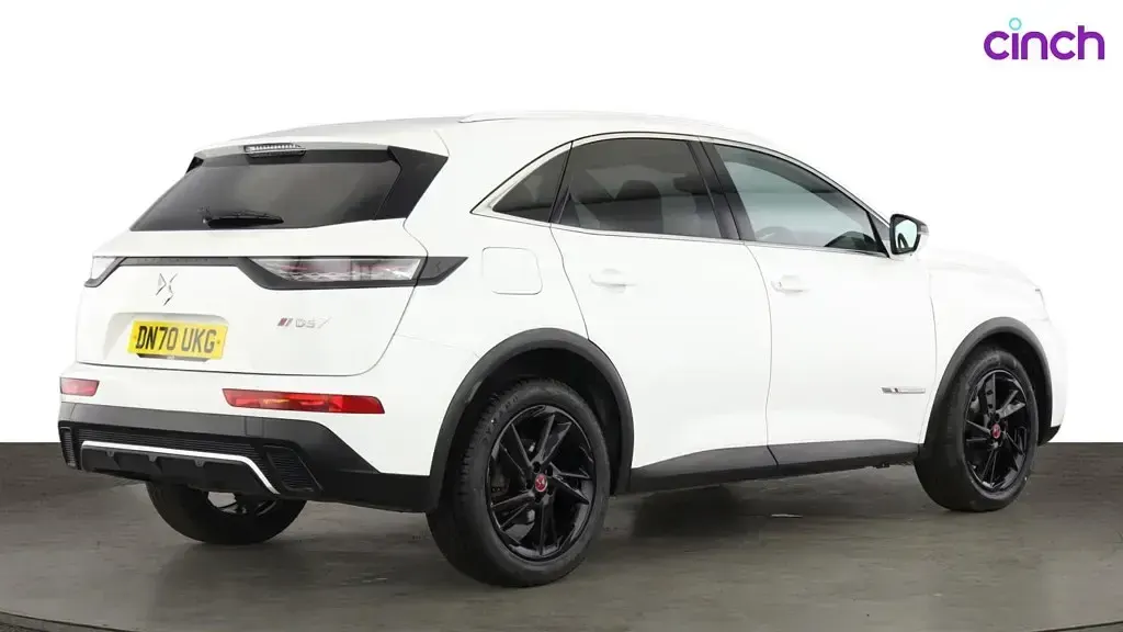 Used DS Automobiles DS7 Crossback Performance 130 HP (95 kW) 2020 White SUV