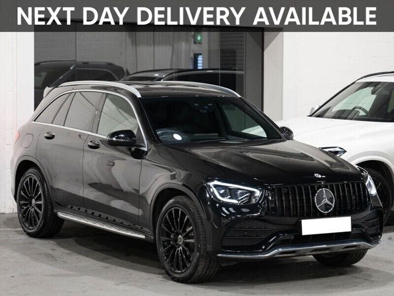 Black Used 2019 Mercedes GLC220 AMG line SUV | £28,500 (A bit pricey) - Image 1/4